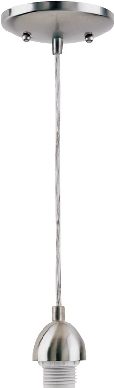 FIXTURE PENDANT 1LT NICKEL MED