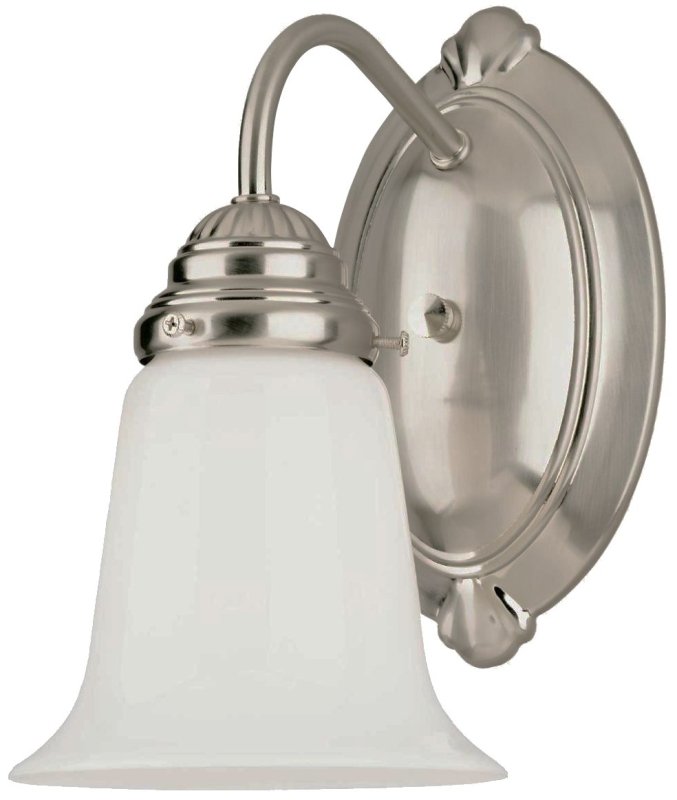 [1439975] FIXTURE WALL BRSHD NICKEL 1LT 