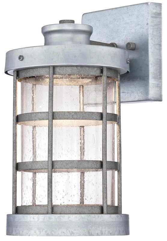 [3047404] FIXTURE WALL LED GALV STL 12W 