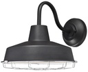 FIXTURE WALL LED TEXTRD BLACK 