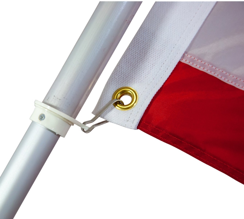 FLAG POLE ALUM 6FT W/SLEEVE   