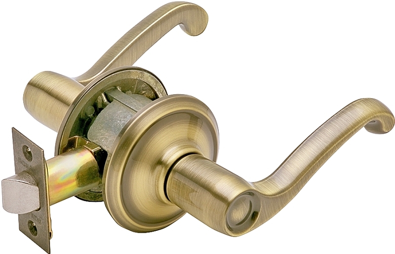 FLAIR PASSAGE LEVER ANT BRASS 