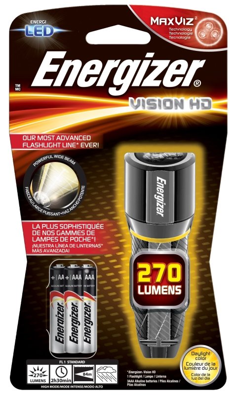 FLASHLIGHT 3AAA 250LUMEN      