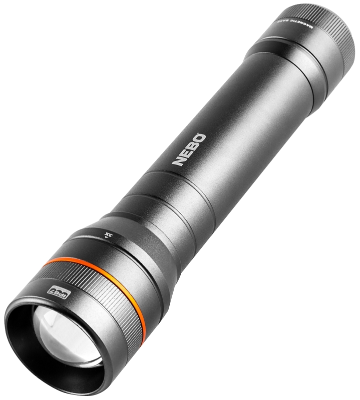 FLASHLIGHT LED GRY-WHITE 750LM