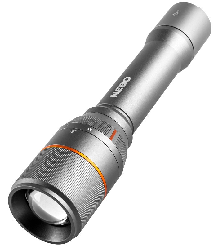 FLASHLIGHT LED RECHRG 3500LM  