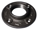 FLOOR FLANGE BLK MALLEABLE 2IN