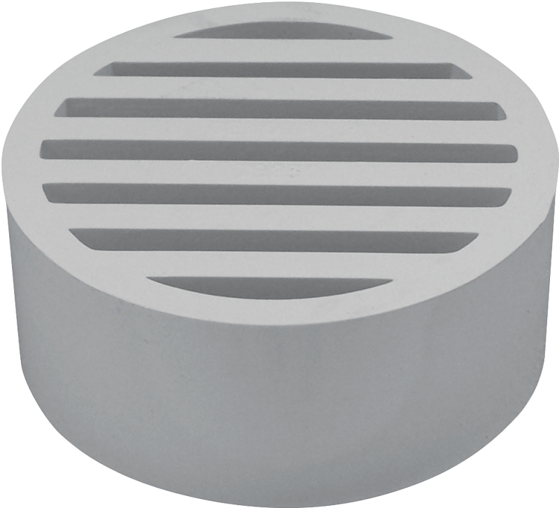 FLOOR STRAINER PVC VINYL 4IN  