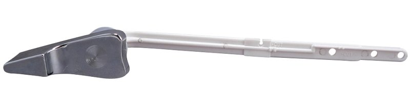 FLUSH LEVER UNIVERSAL 9IN CHR 