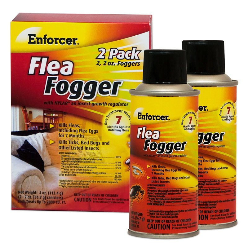 FOGGER FLEA 2PK CAN 2OZ       