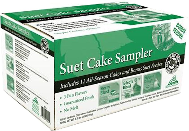 FOOD BIRD CAKE SUET SAMPLER   