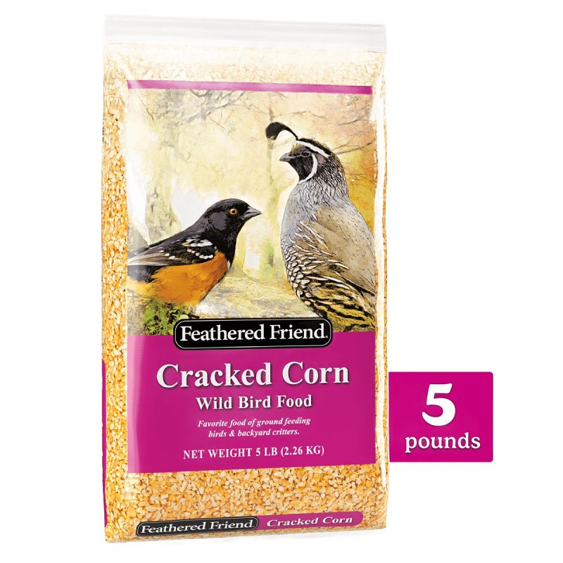 FOOD BIRD CORN CRACKED 5LB    