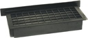 FOUNDATION VENT BROWN PLASTIC 