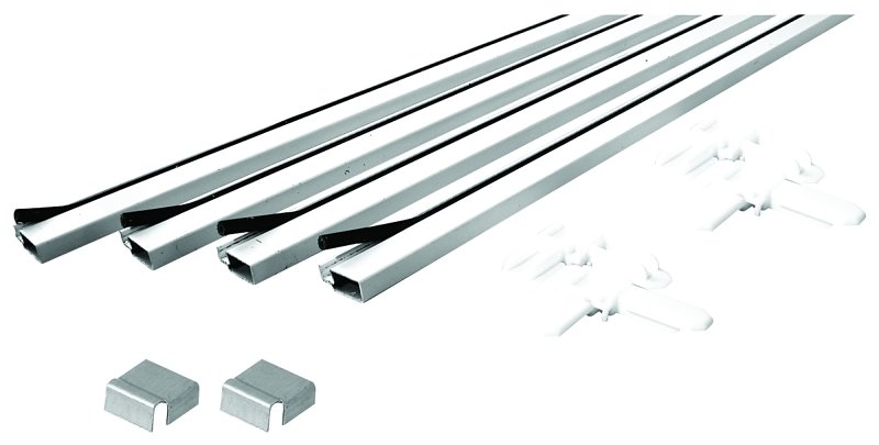 FRAME KIT ALUM 4FT PCS WHITE  