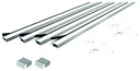 FRAME KIT ALUM 4FT PCS WHITE  