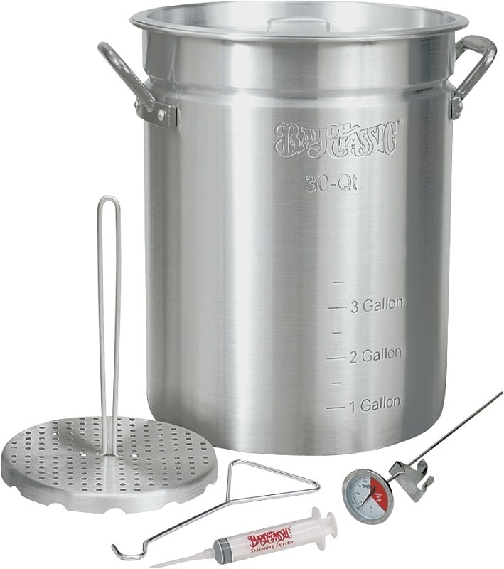 [4098778] FRYER TURKEY 30 QT ALUM BAY CL