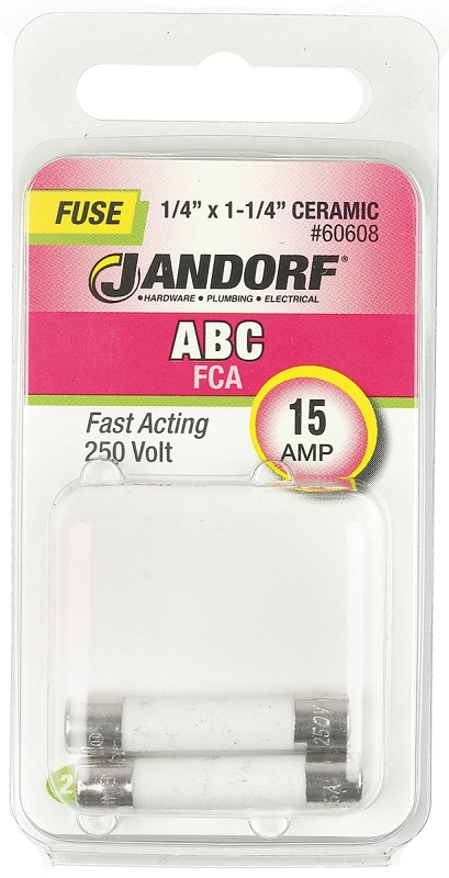 FUSE ABC 15A FAST ACTING      