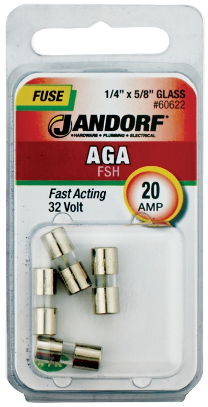 FUSE AGA 20A FAST ACTING      
