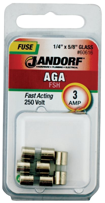 FUSE AGA 3A FAST ACTING       
