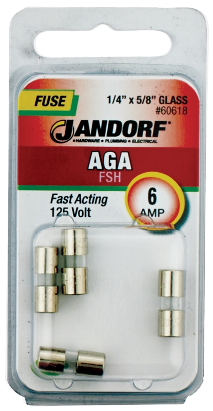 FUSE AGA 6A FAST ACTING       