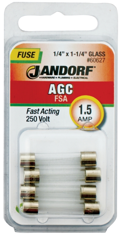 FUSE AGC 1.5A FAST ACTING     