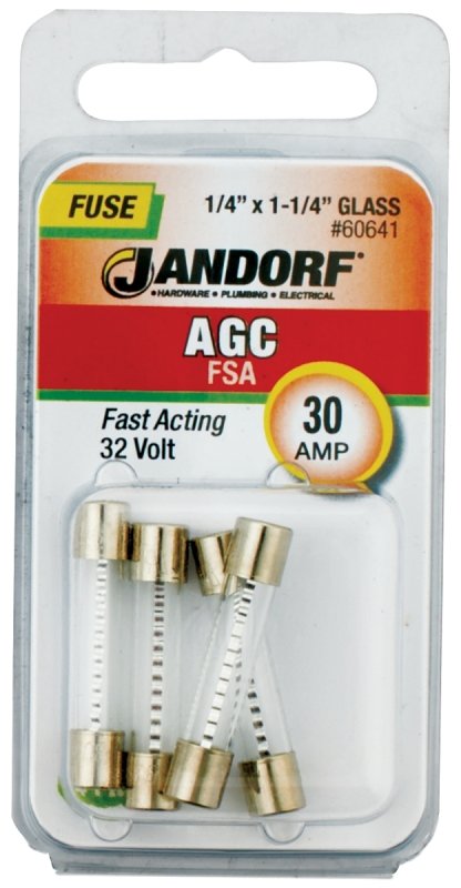 FUSE AGC 30A FAST ACTING      