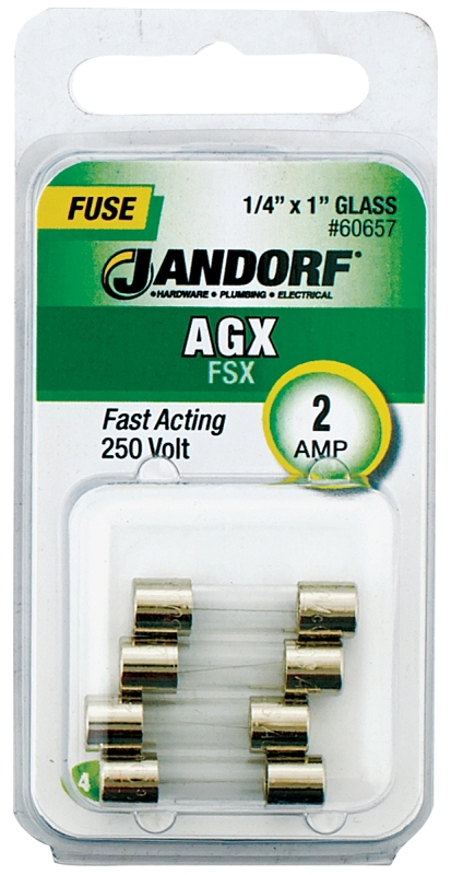 FUSE AGX 2A FAST ACTING       