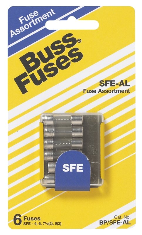 [3335395] FUSE ASRTMNT LOWAMP 4/6/7.5/9A