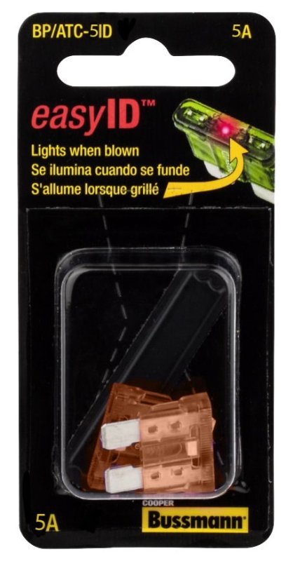 [2079754] FUSE BLADE TAN 32V 5A 3/4IN LG
