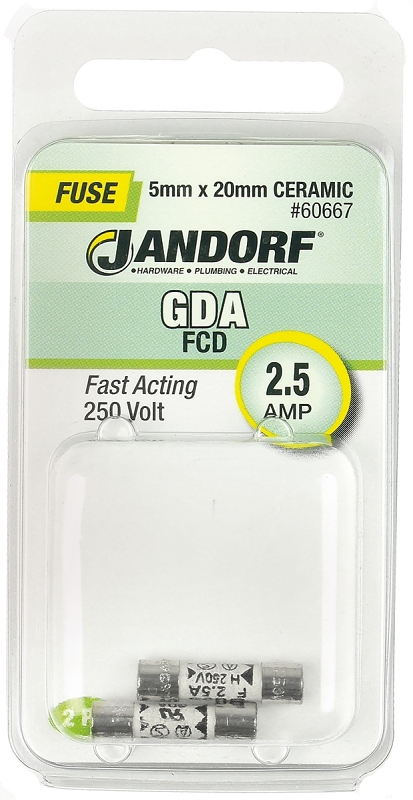 FUSE GDA 2.5A FAST ACTING     