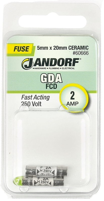 FUSE GDA 2A FAST ACTING       