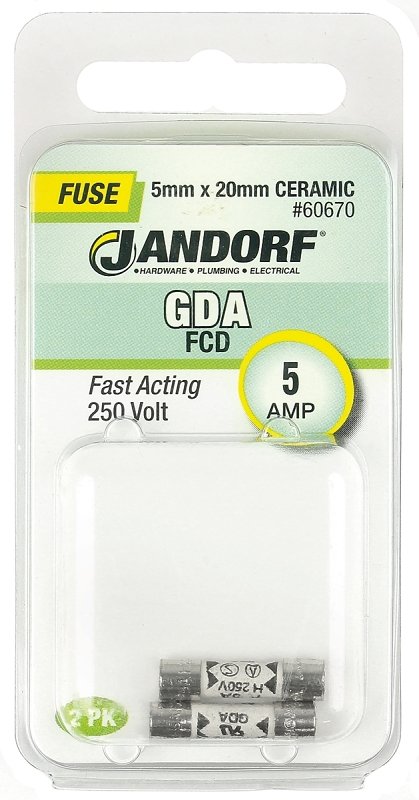 FUSE GDA 5A FAST ACTING       