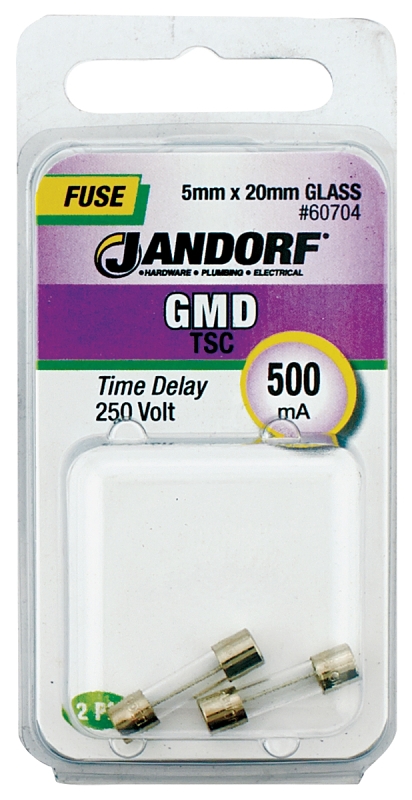 FUSE GMD 500MA TIME DELAY     