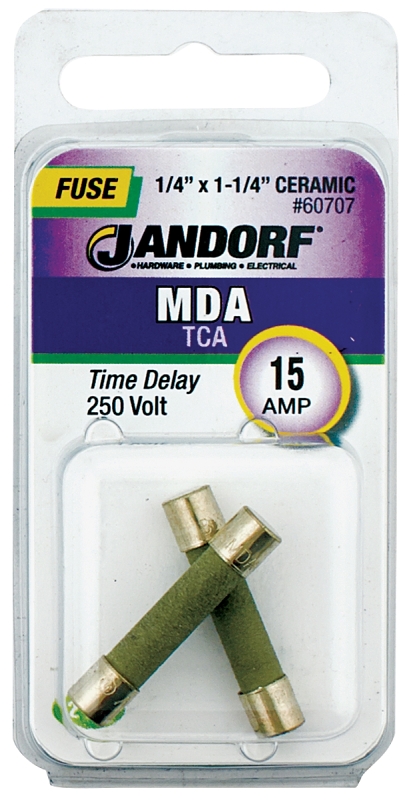 FUSE MDA 15A TIME DELAY       