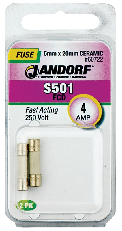 FUSE S501 4A FAST ACTING      