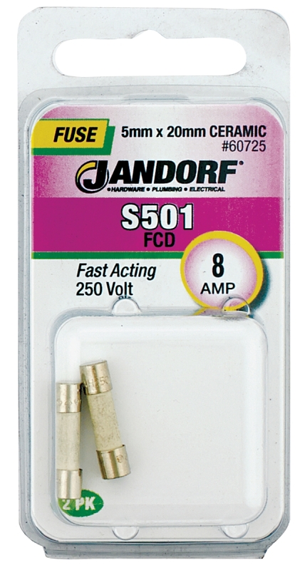 FUSE S501 8A FAST ACTING      