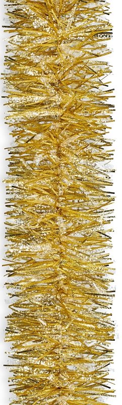 [5230388] GARLAND DECO GOLD/SNW 4INX10FT