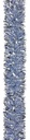 GARLAND HOLIDAY BLUE 4INX10FT 