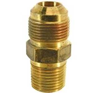 GAS CONNECTOR 1/2MIPX5/8OD X10
