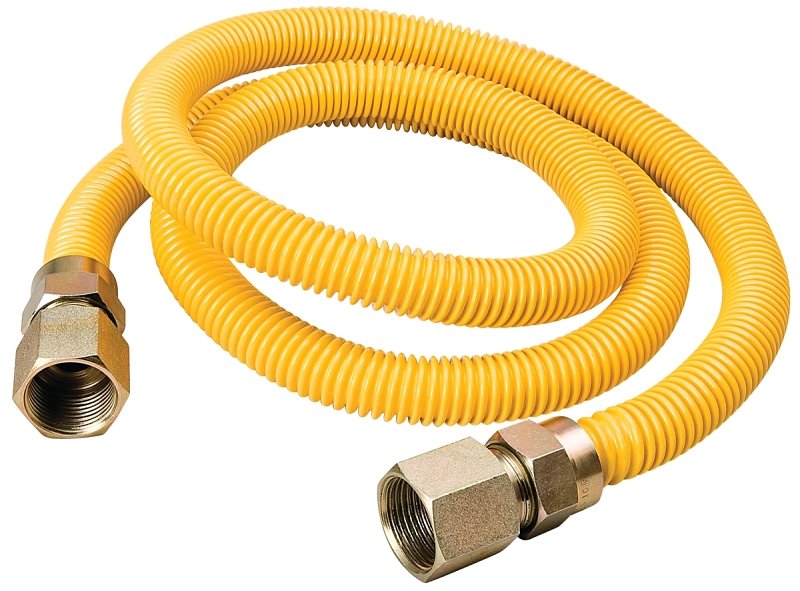 [7442007] GAS CONNECTOR Y 1/2 3/4M/F 36 