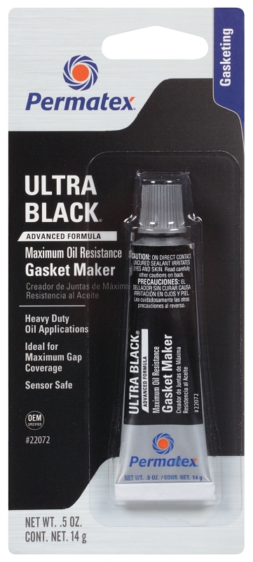 GASKET SILC ULTRA BLK RTV .5OZ