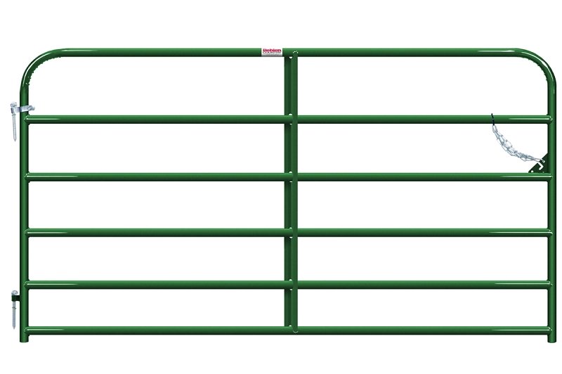 GATE 6RAIL 20GA 1-5/8INX8X50IN