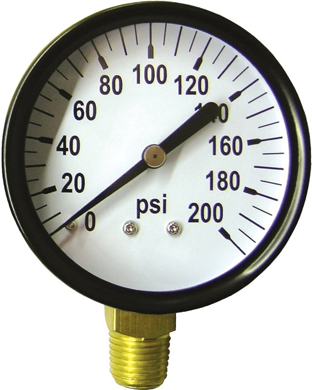 GAUGE DRY STANDARD 200PSI 2IN 