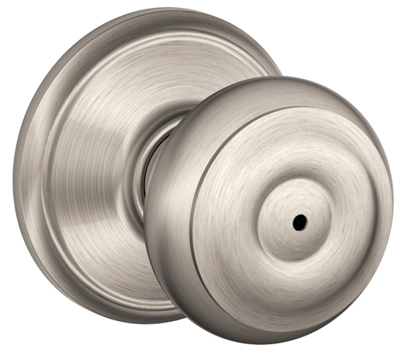 [5937883] GEORGIAN PRIVACY KNOB STN NCKL