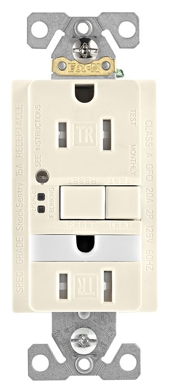 GFCI/NIGHTLIGHT TAMP/RESIS 15A