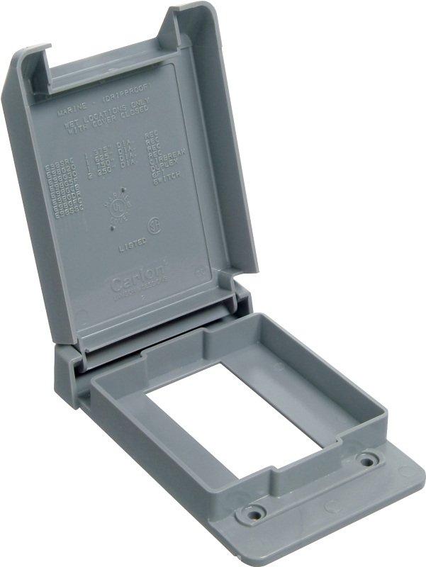 GFCI/RECEPTACLE OUTLET COVER  