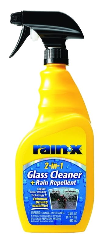 GLASS CLEAN RAIN-X 2IN1 23OZ  