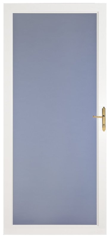 [2002780] GLASS STORM DOOR 36IN WHT FV  