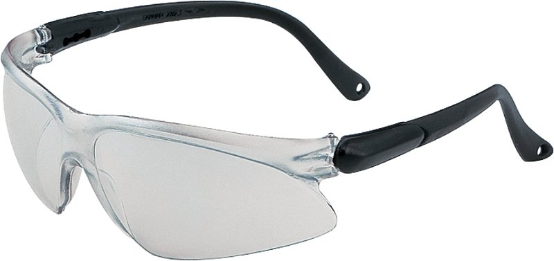 [2747731] GLASSES SAFETY SLVR W/CLR LENS