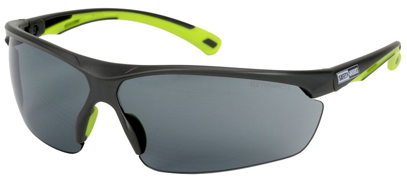 GLASSES SFTY ADJ ANGLE GRY LEN