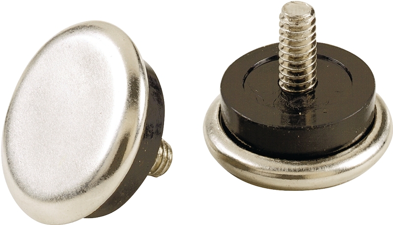 GLIDE FURN 4PK 7/8IN NICKEL   